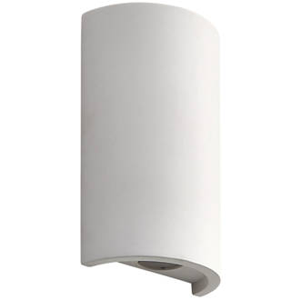 Image of Saxby LED Plaster Up & Down Wall Light White 4W 460lm 