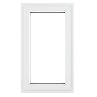 Image of Crystal Right-Hand Opening Clear Double-Glazed Casement White uPVC Window 610mm x 1040mm 