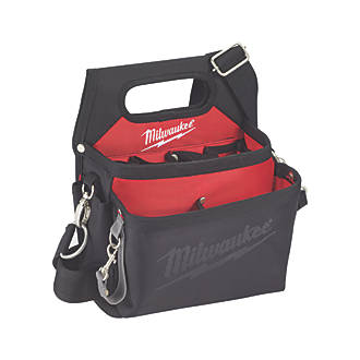 Image of Milwaukee Electricians Tool Pouch Black / Red 