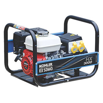 Image of Kohler 3499231003930 HX3000TB UK C5 Generator 2.7kW Portable Generator 115 / 230V 