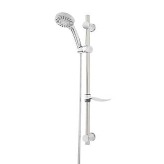 Image of Highlife Bathrooms Bute Shower Kit Contemporary Design Chrome 