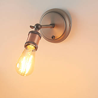 Image of Quay Design Stafford LED Wall Light Aged Pewter 2W 210lm 