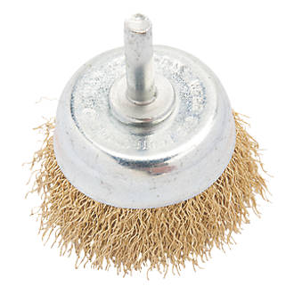 Image of Straight Shank Crimped Wire Cup Brush 50mm 