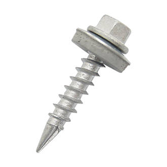 Image of Easydrive Flange Self-Drilling Timber Roofing Double Slash Point Screws 6.3mm x 60mm 100 Pack 