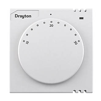 Image of Drayton RTS9 1-Channel Wired Room Thermostat 