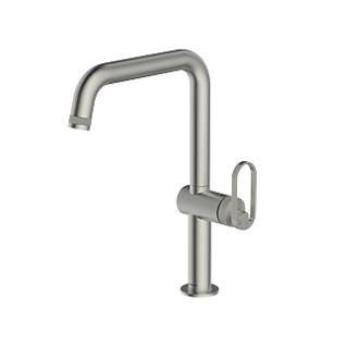 Image of Clearwater Juno Monobloc Tap Brushed Nickel PVD 