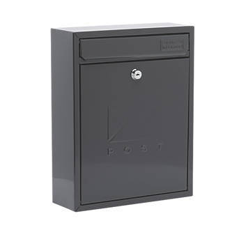 Image of Burg-Wachter Compact Post Box Anthracite Powder-Coated 