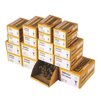 Image of TurboGold PZ Double-Countersunk Woodscrew Trade Pack 2800 Pcs 