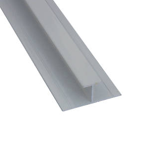 Image of Splashwall H-Joint White 2420 x 11mm 