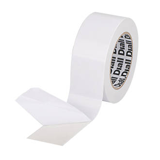 Image of Diall Double-Sided Tape White 25m x 50mm 