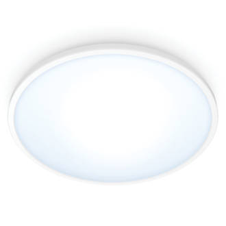 Image of WiZ SuperSlim LED Wi-Fi Ceiling Light White 16W 1500lm 