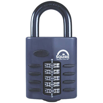 Image of Squire Steel Water-Resistant Combination Padlock Blue 60mm 