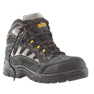 Image of Site Granite Safety Trainers Dark Grey Size 7 