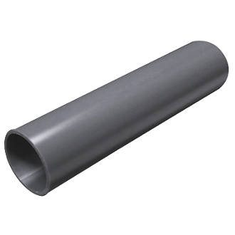 Image of FloPlast Solvent Weld Waste Pipe Anthracite Grey 32mm x 30m 10 Pack 