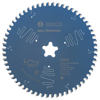 Image of Bosch Expert Aluminium Circular Saw Blade 190mm x Star 58T 