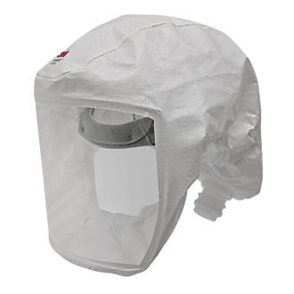 Image of 3M VersaFlo Head Cover w/ Integral Suspension M/L White 