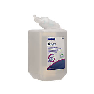 Image of Kimberly-Clark Professional Kleenex Foam Hand Cleanser Cartridge Un-Fragranced 1Ltr 6 Pack 