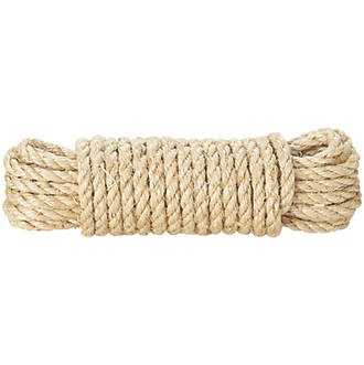 Image of Diall Twisted Rope Natural 10mm x 10m 