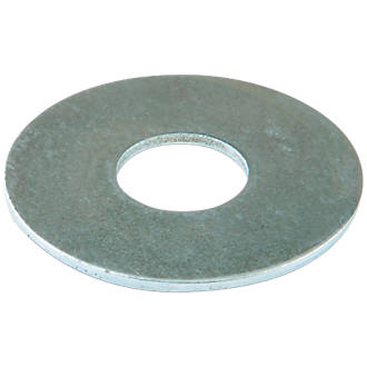 Image of Easyfix Steel Large Flat Washers M5 x 1.2mm 100 Pack 