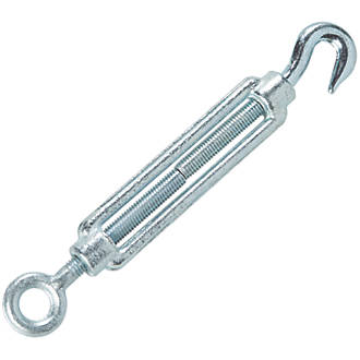 Image of Diall Zinc-Plated Turnbuckle 8mm 