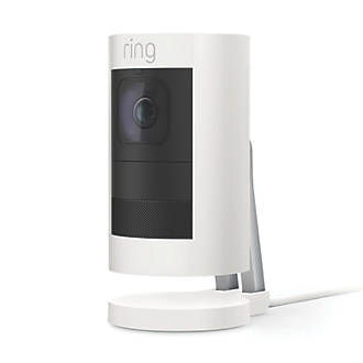 Image of Ring Stick Up Wired Camera White 