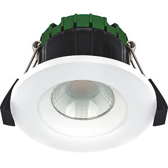 Image of Luceco FType Compact Fixed Cylinder Fire Rated LED Downlight White 6W 470lm 