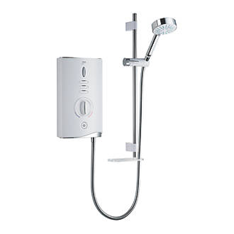Image of Mira Sport Max with Airboost White 10.8kW Manual Electric Shower 