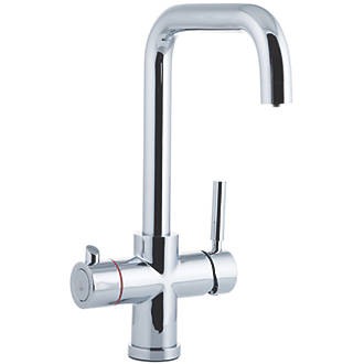 Image of Cassellie BTF002 Boiling Water Tap with Boiler & Filter Unit Polished Chrome 