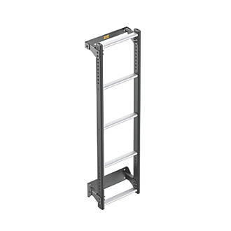Image of Van Guard Citroen Dispatch 2016 on 5-Treads ULTI Ladder Rear Door Ladder for H1 1260mm 