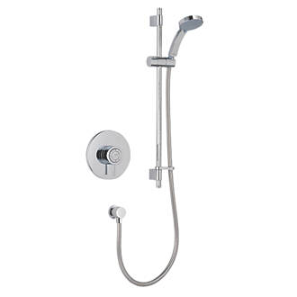 Image of Mira Element BIV Rear-Fed Concealed Chrome Thermostatic Mixer Shower 