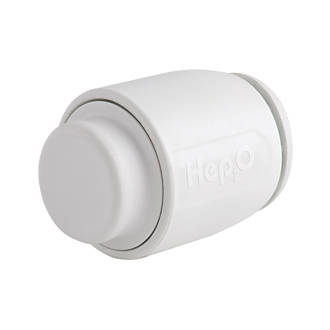 Image of Hep2O Plastic Push-Fit Stop End 10mm 