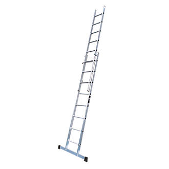 Image of Lyte ProLyte+ 2-Section Aluminium Industrial Double Ladder 3.85m 