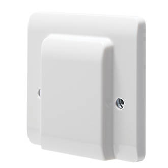 Image of Crabtree Instinct 50A Unswitched Cooker Outlet Plate White 