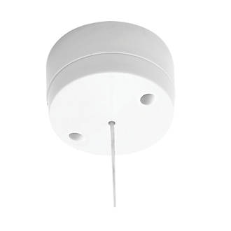 Image of British General 6A 1-Way Pull Cord Switch White 