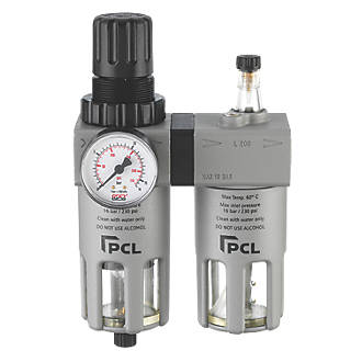 Image of PCL ATCFRL12 1/2" BSP Air Tool Filter Regulator & Lubricator 