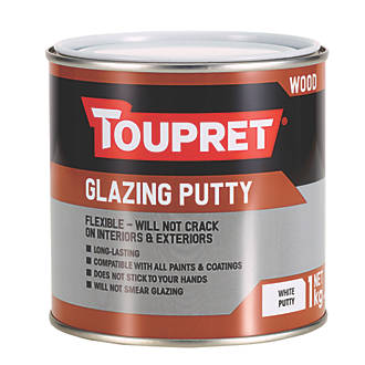 Image of Toupret Glazing Putty White 1kg 