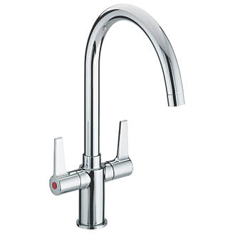 Image of Bristan Design Utility Lever Easyfit Kitchen Sink Mixer Tap Chrome 