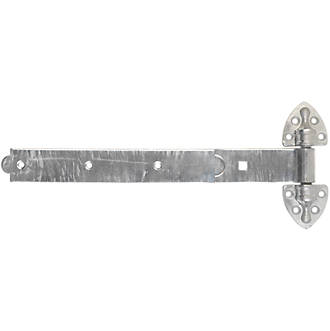 Image of Smith & Locke Self-Colour Heavy Duty Reversible Gate Hinges 28mm x 401mm x 165mm 2 Pack 