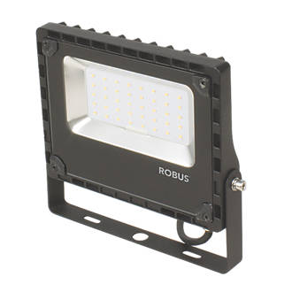 Image of Robus Cosmic Indoor & Outdoor LED Floodlight Black 30W 3220lm 