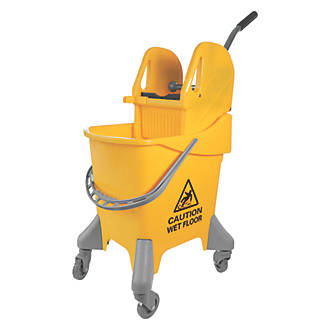 Image of Stronghold Healthcare Kentucky Mop Bucket Yellow 25Ltr 