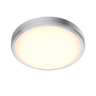 Image of Philips Doris LED Ceiling Light Nickel 17W 1500lm 