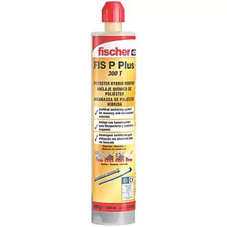 Image of Fischer FIS P Plus Polyester Hybrid Mortar Injection Resin 300ml 