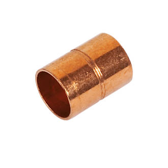 Image of Endex Copper End Feed Equal Couplers 15mm 10 Pack 
