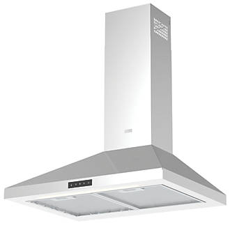 Image of Cooke & Lewis CLCH60LKSS Chimney Hood Silver 598mm 