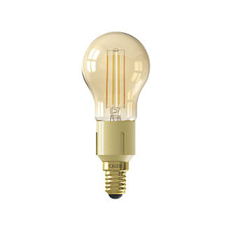 Image of Calex Smart Lamp SES Mini Globe LED Virtual Filament Smart Light Bulb 4.9W 470lm 