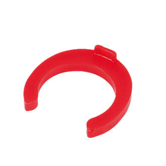 Image of FloFit Flo-Fit Collet Clips Red 15mm 50 Pack 
