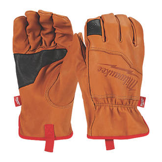 Image of Milwaukee Leather Gloves Natural Large 