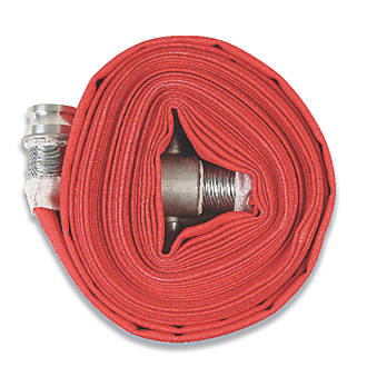 Image of Red Lay-Flat Hose 23m x 2 1/2" 
