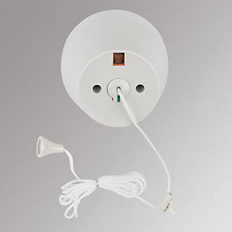 Image of Crabtree Capital 50A 1-Way Pull Cord Switch White with Neon 