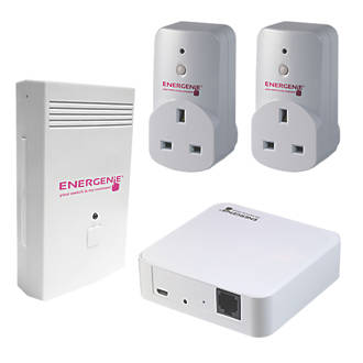 Image of Energenie Energy Monitor Socket & Gateway Set 